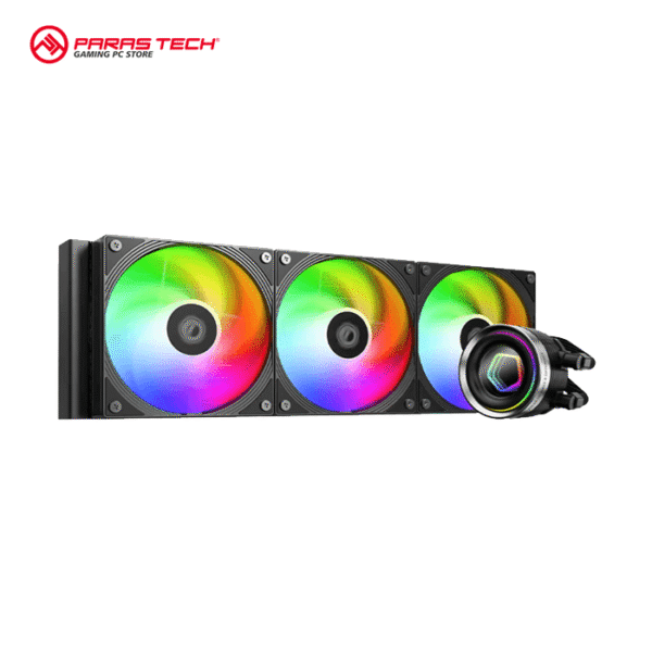 ID-Cooling FX360 INF ARGB AIO 360mm Liquid CPU Cooler - Premium Infinity Mirror Design | High-Performance Cooling - Image 3