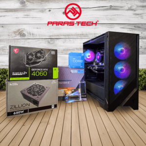 Intel Core i5-12400F, RTX 4060, 16GB DDR5, 512GB SSD High-Performance Gaming PC Build