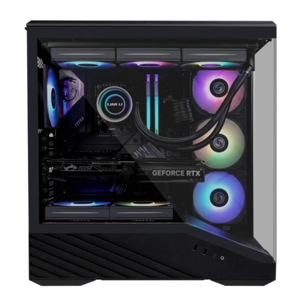 AMD Ryzen 7 7800X3D Gaming PC – RTX 5060 Ti 16GB OC | 16GB DDR5 5600MHz | 512GB Gen4 NVMe | 360mm Liquid Cooling | 750W 80+ Bronze | Lian Li V100R RGB - Image 2