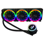 BORA TRC-360 ARGB Liquid Cooler – 360mm Radiator, 3 Fans, Split-Flow Copper Cold Plate