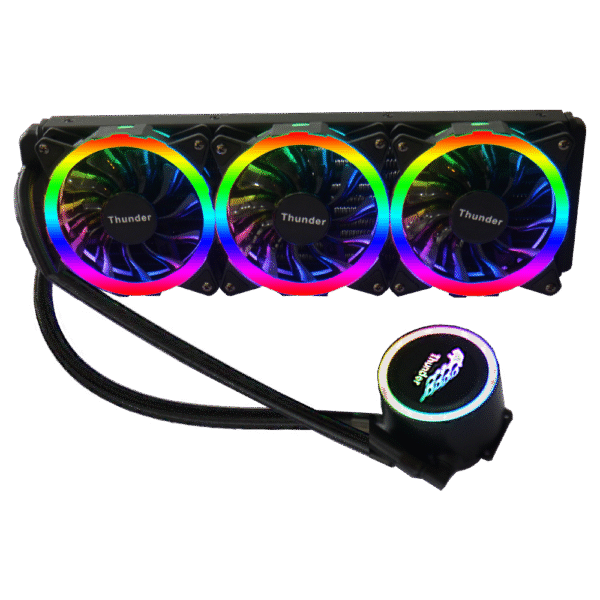 BORA TRC-360 ARGB Liquid Cooler – 360mm Radiator, 3 Fans, Split-Flow Copper Cold Plate