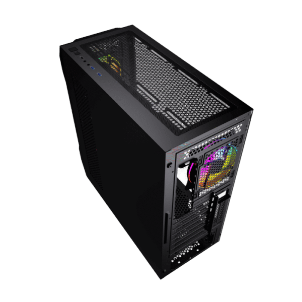 Thunder SCAR TGS V36 Gaming ATX Case – Tempered Glass, RGB Fans - Black - Image 6
