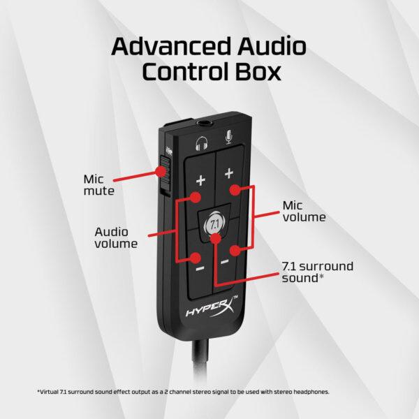HyperX Cloud II Gaming Headset – 7.1 Surround Sound, Multi-Platform Support - Image 4