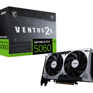 MSI Ventus X2 RTX 5060 8GB GDDR6 – Smooth Gaming, Sleek Design