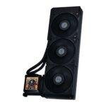 Lian Li Hydroshift 360 Black AIO Liquid Cooler – 2.88” IPS LCD, Non-ARGB Edition