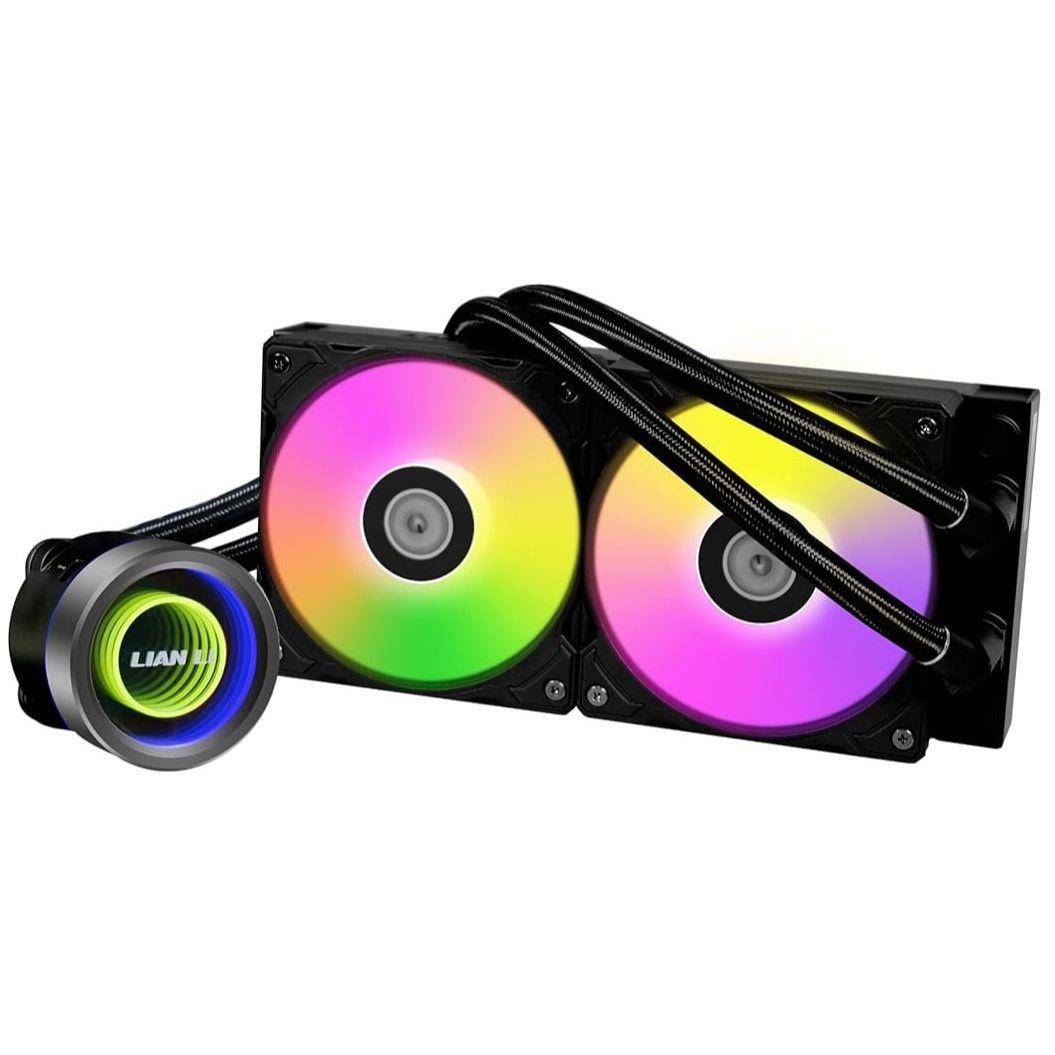 Lian Li Galahad II Trinity 240 ST120 AIO Liquid Cooler – Black | High-Performance 240mm CPU Cooler - Image 2