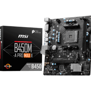 MSI B450M-A PRO MAX II Motherboard | AMD AM4