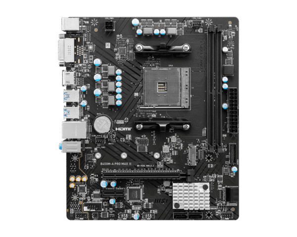 MSI B450M-A PRO MAX II Motherboard | AMD AM4
