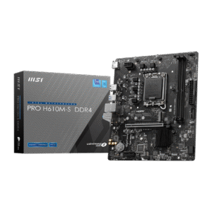 MSI PRO H610M-S D4 Motherboard – Intel LGA1700 DDR4 | Paras Tech