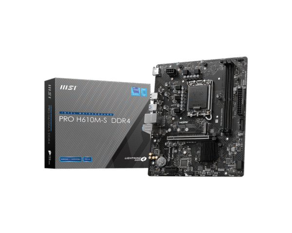 MSI PRO H610M-S D4 Motherboard – Intel LGA1700 DDR4 | Paras Tech