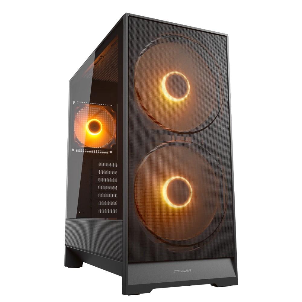 COUGAR Airface 180 Mid Tower – Black | RGB Gaming Case - Image 3