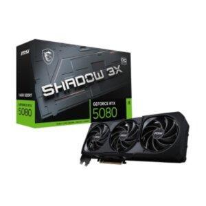 MSI GeForce RTX™ 5080 16G SHADOW 3X OC Graphics Card