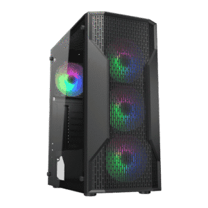 COUGAR MX110 Compact ATX Mid Tower Case – Sleek & Functional Design