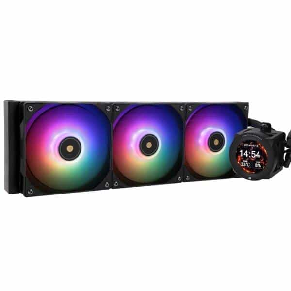 TR 360 CORE VISION LCD ARGB White – Premium Liquid CPU Cooler