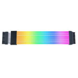 Lian Li Strimer Wireless 12V-2x6 (Light Guide #12) – RGB Extension Cable with L-Connect 3 Sync
