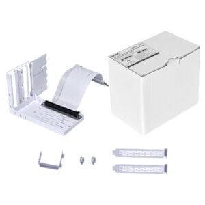 LIANLI VG4-4-V2W White Universal Vertical GPU Braket Kit (PCIe4.0- paras tech