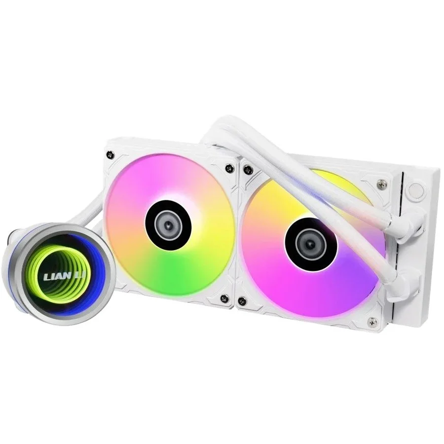 Lian Li GA II Trinity 240 White ST120 – High-Performance AIO Cooler - Image 2