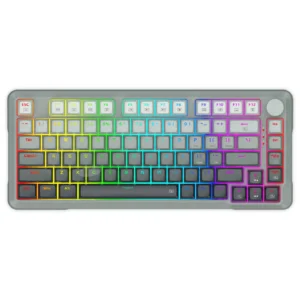 E-Yooso HZ-82 Magnetic Switch Gaming Keyboard – 82 Keys, 8K Report Rate, Full RGB, Hot Swappable