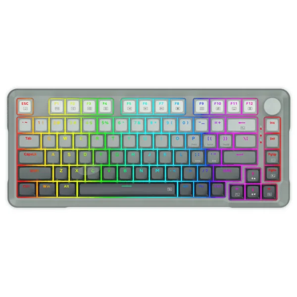 E-Yooso HZ-82 Magnetic Switch Gaming Keyboard – 82 Keys, 8K Report Rate, Full RGB, Hot Swappable