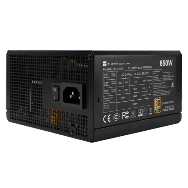 TG 850S 850W Gold Non-Modular Power Supply