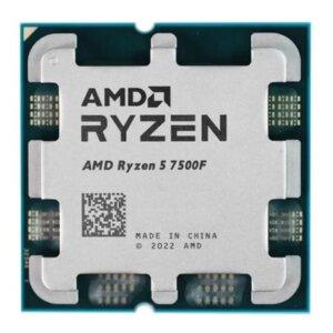 AMD Ryzen 5 7500F Tray Pack Processor – 6 Cores, 12 Threads, Up to 5.0GHz Boost, AM5 Socket, Zen 4 Architecture