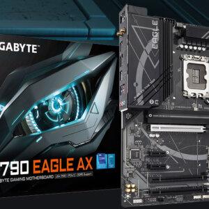 Gigabyte Z790 Eagle AX Intel Z790 ATX Motherboard – LGA 1700, DDR5, PCIe 5.0, WiFi 6E, 2.5Gb LAN, M.2 NVMe