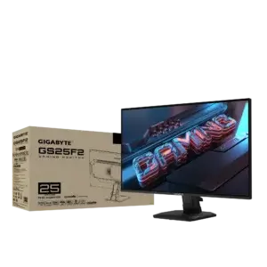 Gigabyte GS25F2 24.5-Inch Gaming Monitor – Full HD, 180Hz Refresh Rate, 1ms Response Time, IPS Panel, AMD FreeSync